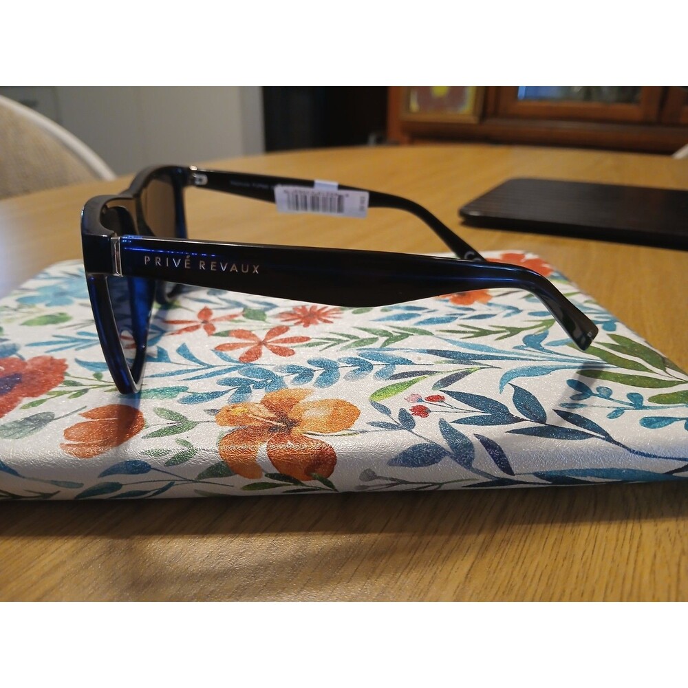 NEW PRIVE REVAUX NEPTUNE PJPM9 BLUE AUTHENTIC SUNGLASSES 55-17
